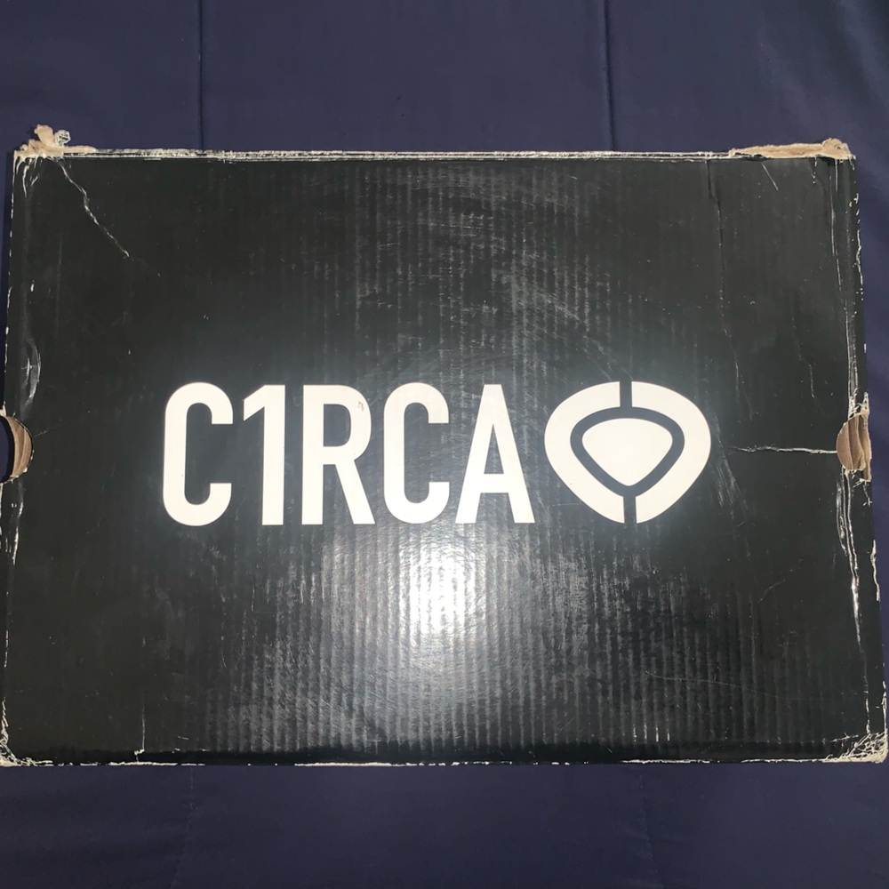 Men's Black and white shoes